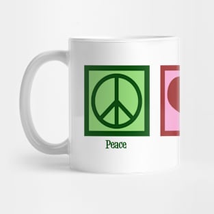 Peace Love Ultrasonography Mug